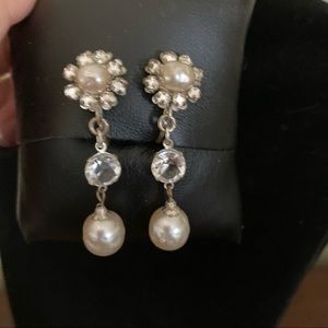 Authentic, Vintage Miriam Haskell Drop Earrings